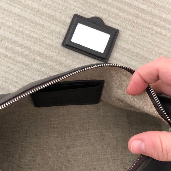 NWT Frederic Fekkai “Beauty Dopp Kit” in Brown. - Picture 5 of 8